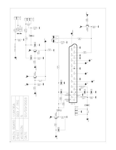 Vestel Chassis 11AK36A5 Vestel chassis 11AK36A5 schematic diagram